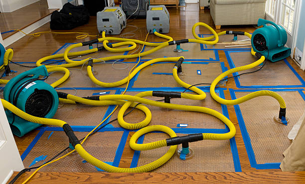 Professional Crawl Space Water Removal technician working in Saco, ME
